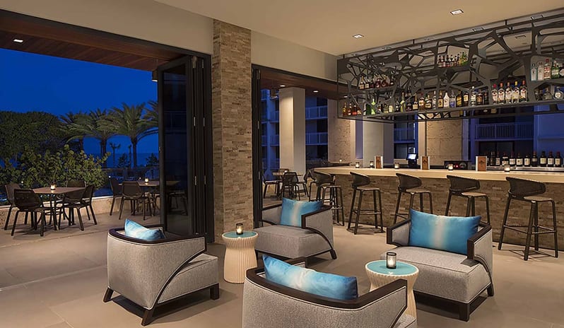 Zota Beach Resort - Cascade Pool Bar Interior
